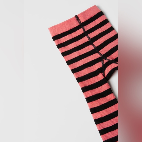 NWT Zara 6-12m striped tights - Picture 3 of 4